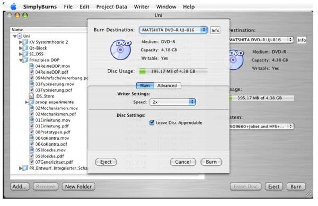 Dvd burner mac freeware
